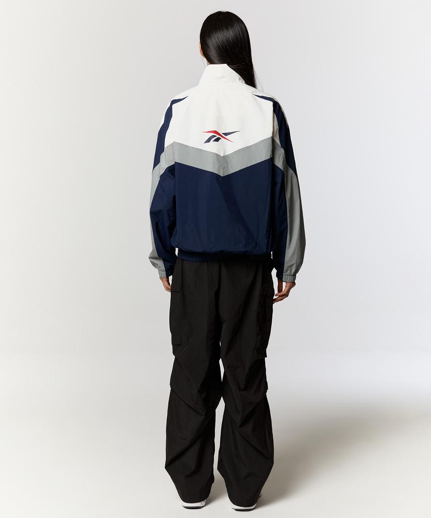 Reebok Ветровка 'Мир' - Белая:военно-морской флот
