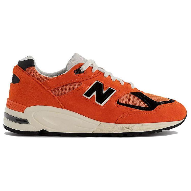Teddy Santis X New Balance 990v2 Made In USA Marigold Unisex Sneakers Orange Black M990AI2