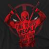 Deadpool & Wolverine Mens Give The People Футболка Deadpool
