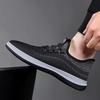 2025 Men's Shoes Spring and Summer New Fly-woven Breathable Casual Shoes Large Size Men's Suitable Mesh One-pedal Men's Shoes Casual