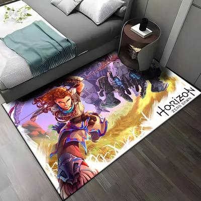 ИГРА Horizon Zero Dawn Большие ковры Ковер для дома Гостиная Спальня Диван Придверный коврик Детский Нескользящий Напольный игровой коврик Sonic