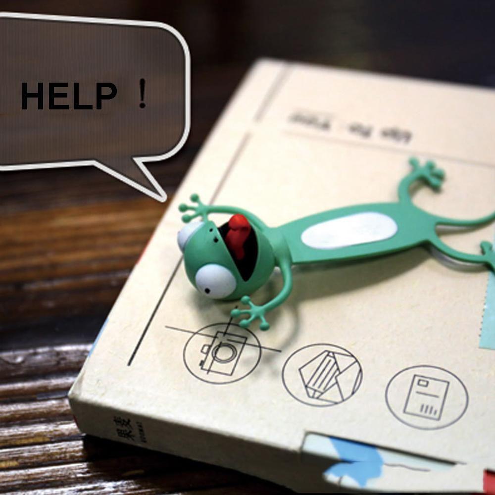 Gift Funny Creative Stationery School Supplies Book Markers Cartoon Animal Style Bookmarks