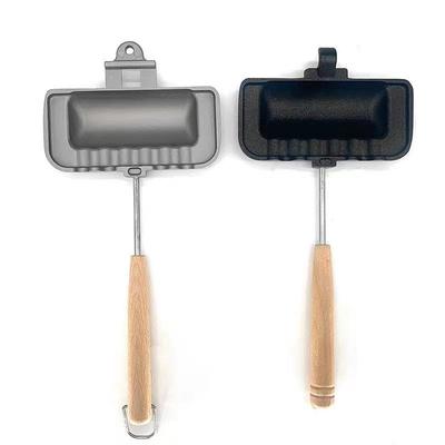 Двусторонняя газовая сэндвичница форма для завтрака