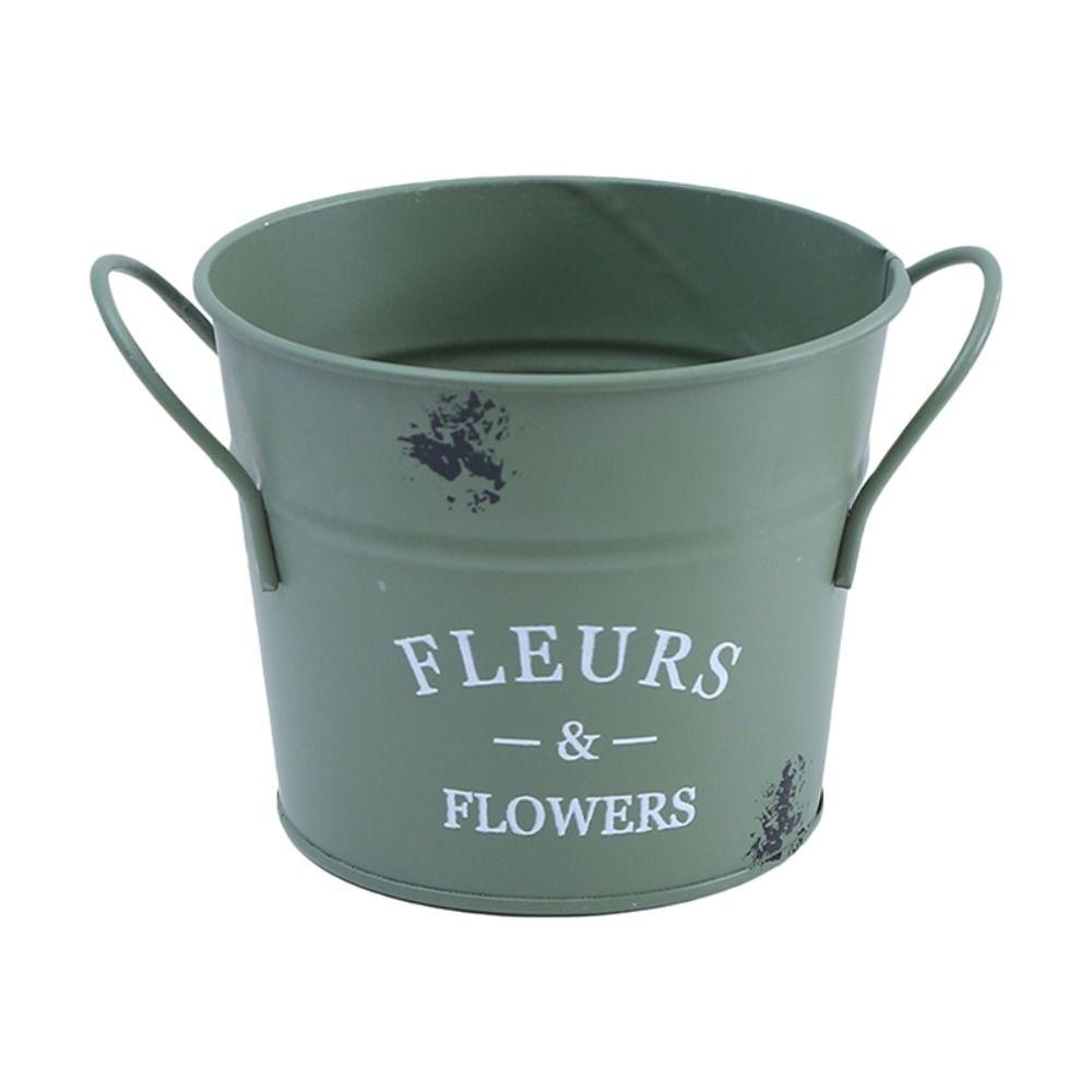 Главная Металлический кувшин Кувшин Цветочные горшки Цветочная ваза Садовый декор Ведро для цветов