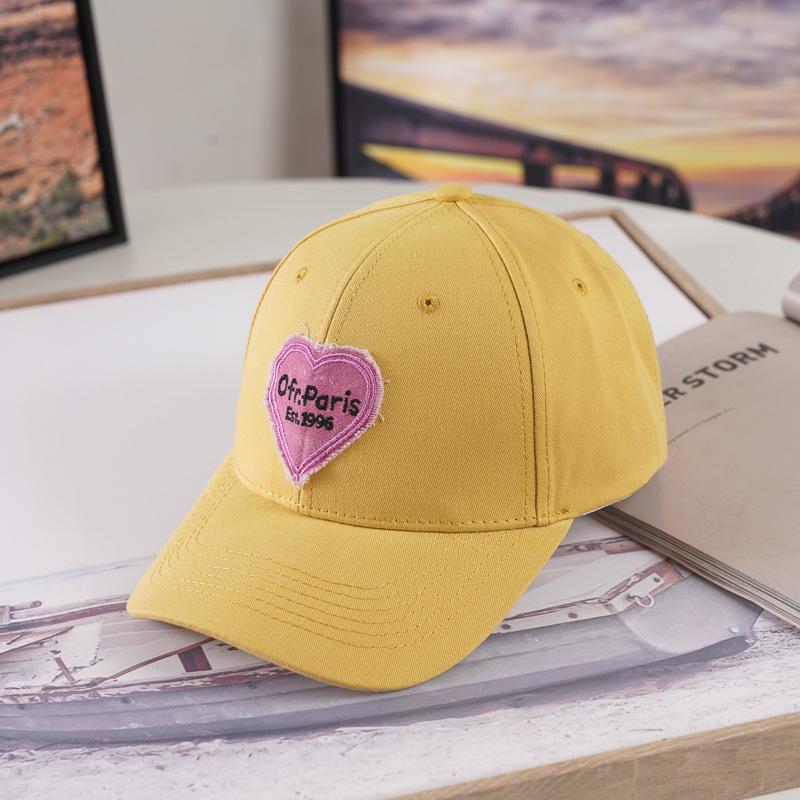 Новая шляпа для женщин, бейсболка с жестким верхом на осень и зиму, модная и стильная, солнцезащитная и солнцезащитная шляпа, любовь