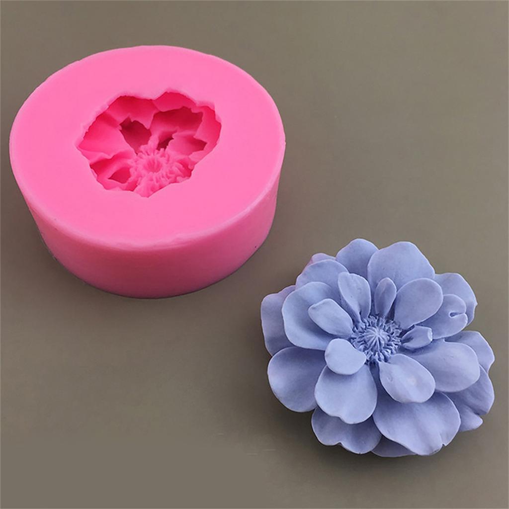 1 шт. красивая форма для цветов DIY гипсовая смола художественная мягкая силиконовая форма для помадки шоколада мыло украшение для торта инструмент для выпечки