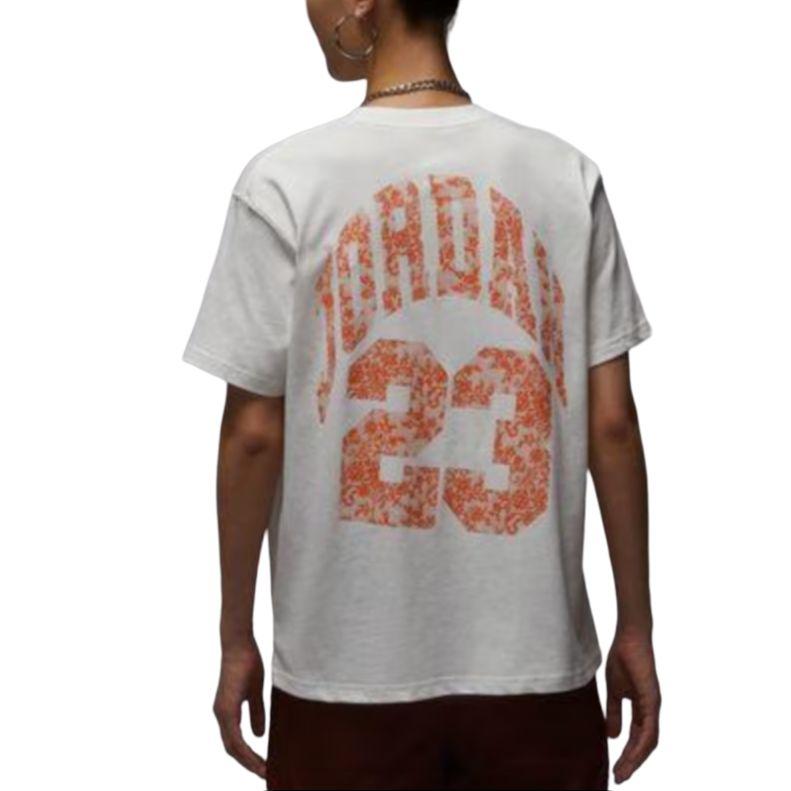 Jordan Пуловер Удобная Простая Футболка с Коротким Рукавом Женские Топы HV0199133