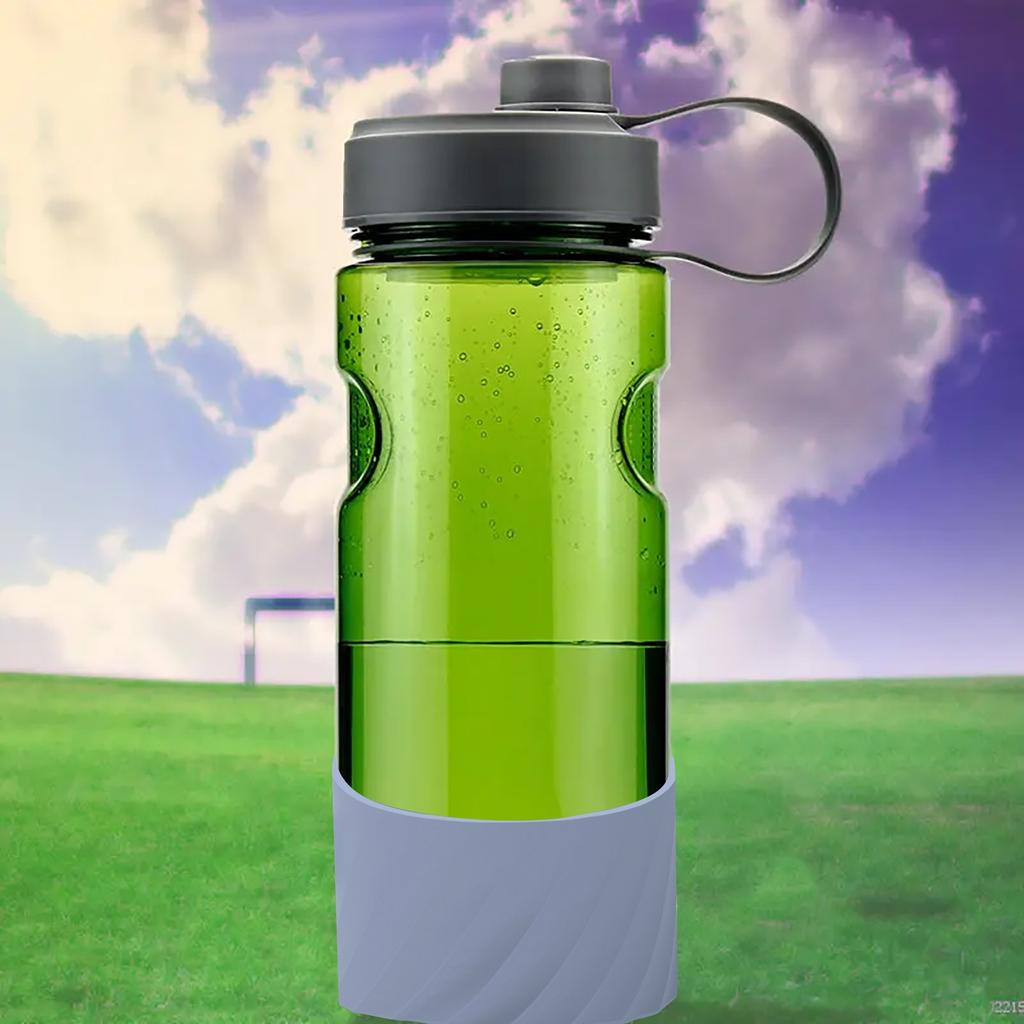 Silicone Water Cup Cover Water Cup Protective Cover Straight Non-slip Insulated Cup Cover Outdoor Sports Convenient Cup Cover