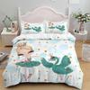 Cartoon Ballet Dancing Girl Duvet Cover Set Princess Style Twin Siz Bedding Set Kids Girl Nordic Bed Cover 150 90 Queen King
