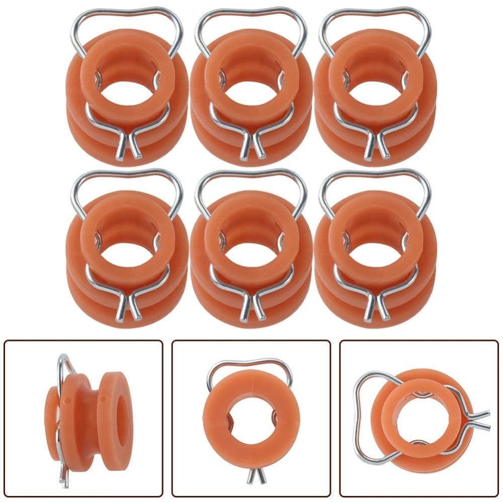6Pcs Window Regulator Roller Bushings For Ford Truck 1961-1972/ Mustang 1965-68