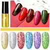 Лак для стемпинга ногтей, красочные лаки для печати на штампованных пластинах для ногтей