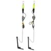 2Pcs Carp Bite Indicator Fishing Alarm Stainless Steel Rust Proof Sensitive LED Illuminated Bite Ind