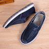 Old Beijing Cloth Shoes Men's Soft Soled Shoes Breathable Slip On Middle-aged and Elderly Non-slip Father Shoes