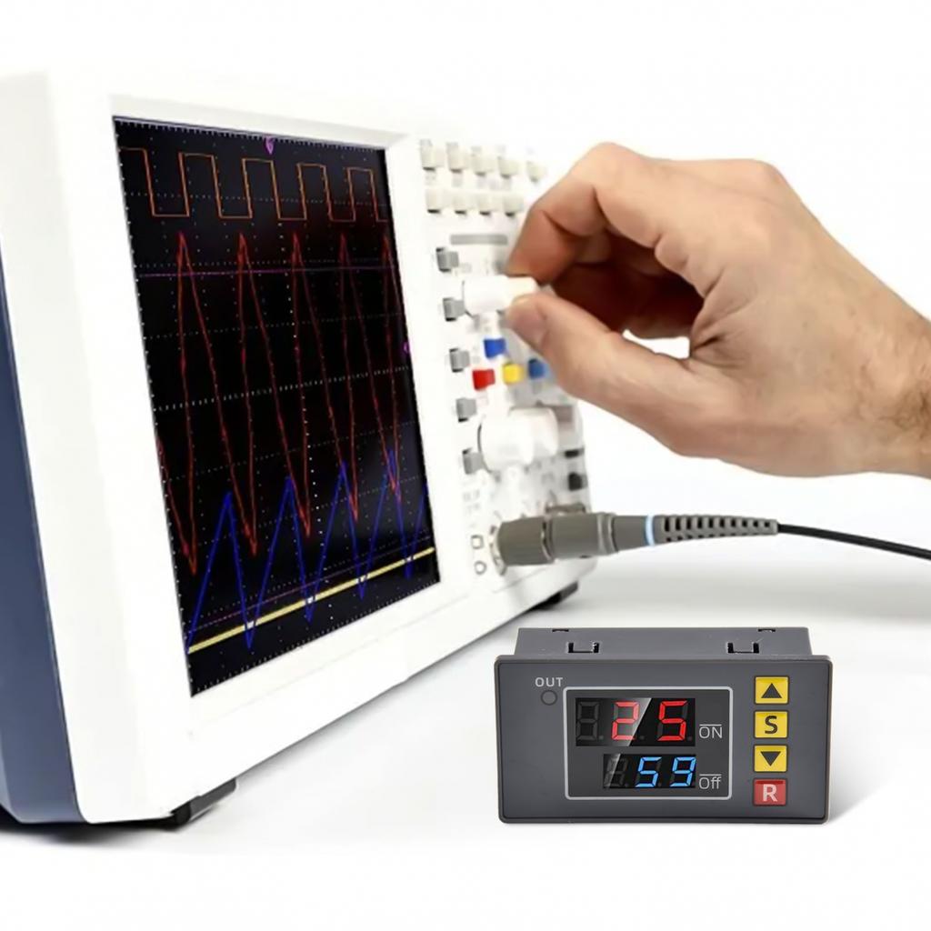 Control Switch Cycle DC 12V Delay Digital Light ON-Off