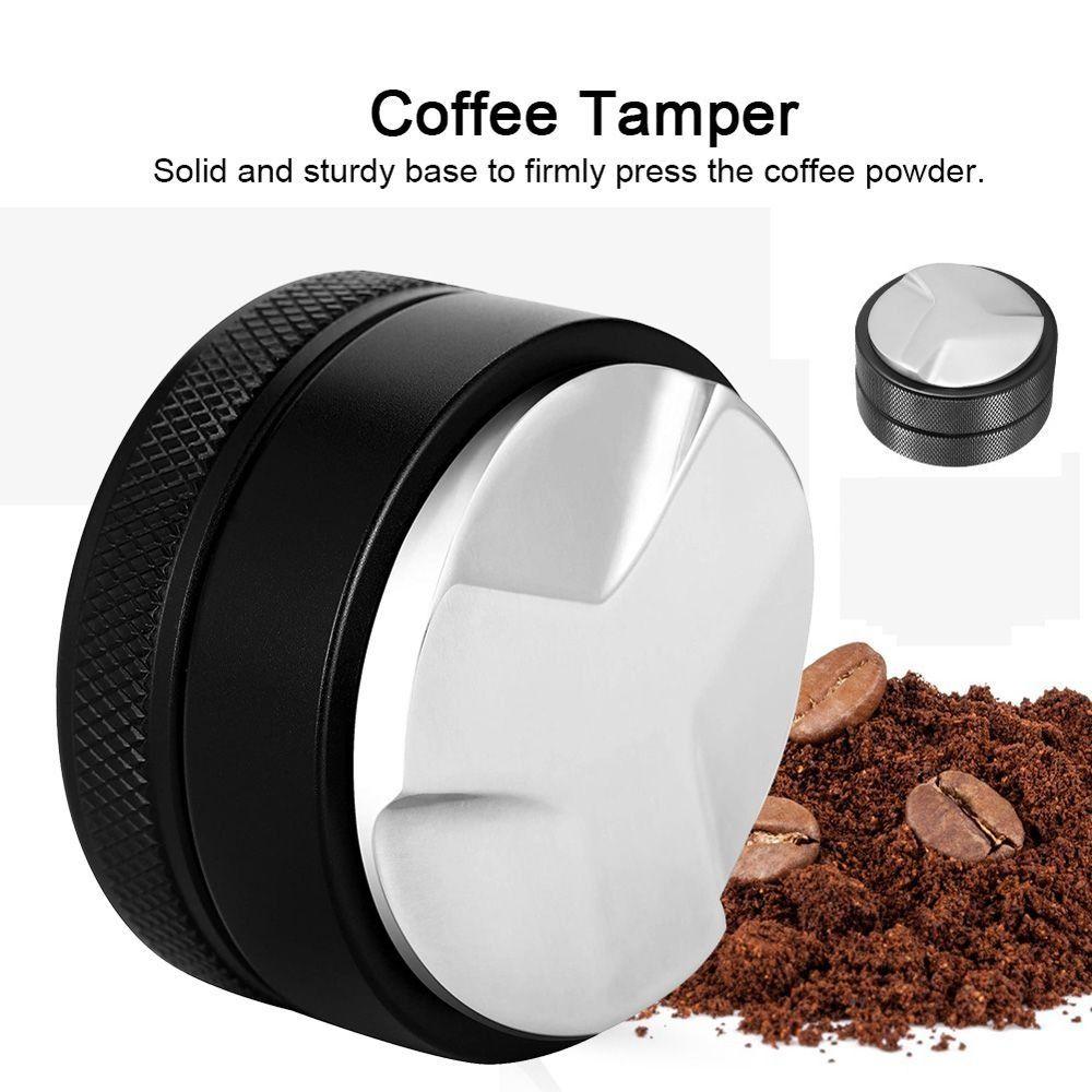 Stainless Steel Base Coffee Tamper 51/53/58 MM Coffee Powder Press Tamper Leveler  Coffee Brewing