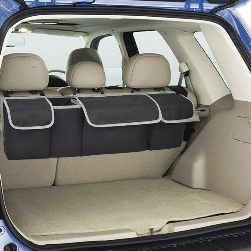 Large Car Boot Pocket Storage Bag Organiser Back Seat Hanger Tidy Hanging Pouch