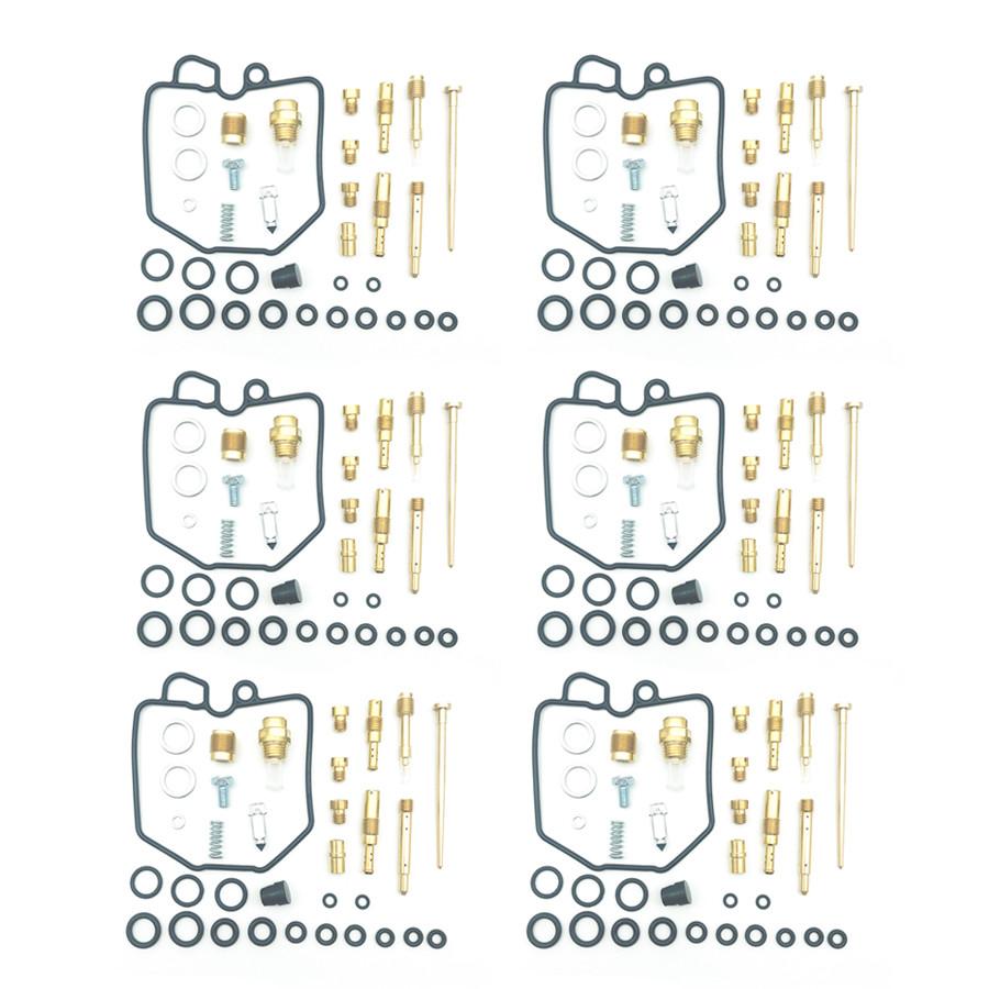 6 Комплектов для переборки и ремонта карбюратора для Honda 78-83 CBX1000 CBX1050 CBX 1000