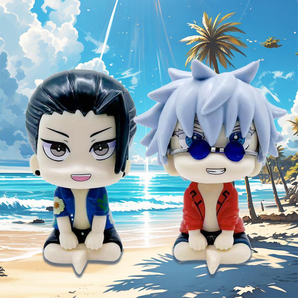 Аниме Магическая битва Фигурка Сугуру Гето смотреть вверх Фигурка действия Сатору Годжо Q издание Статуэтка для коллекции Модель Подарки для мальчиков