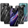 Стеклянный чехол для Xiaomi Poco X3 NFC 11 Lite 11T F3 M3 для Redmi Note 11 10 9 8 Pro 10S 9S 9A 9C, чехол для телефона с принтом змеиной кожи