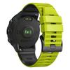 For Suunto 9/9 Baro/7 Silicone Watch Band 24mm Dual Color Textured Replacement Watch Strap