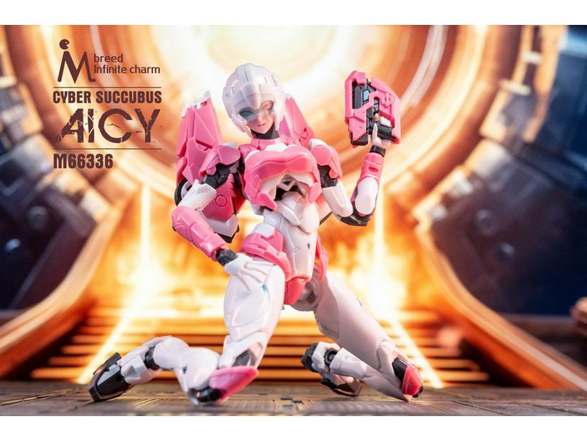 Новая фигурка робота-меха Арси для детей Meili Wuxian M-Brand 66336 с двумя матовыми лицами