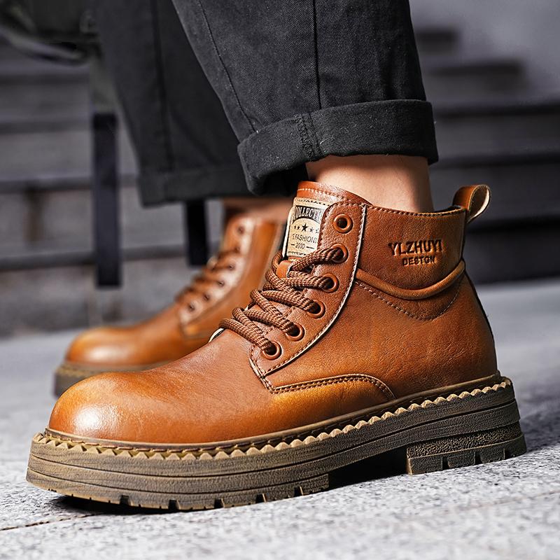 Leather Shoes Casual Business Shoes for Men Fashion Dress Tenis De Hombre Moccasins Mokasin Tenis Caballero Designer Sneakers