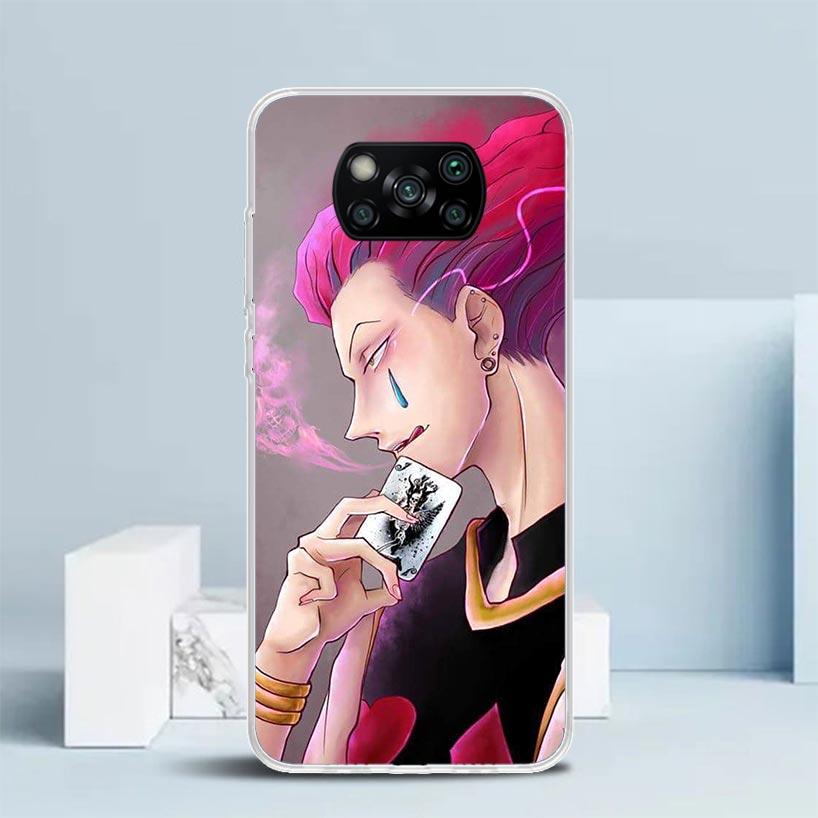 Чехол для телефона HunterX Hisoka для Xiaomi Poco F7 Ultra X5 X6 X7 Pro M7 Redmi 15C 15 13C 13 12C 12 10C 10 10A 9 9C 9A 9T Poco X