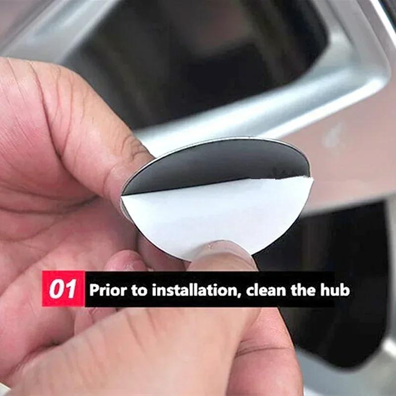 Новый Volkswagen 4 шт. 45 мм 56 мм 60 мм 65 мм 70 мм 75 мм 90 мм Наклейка-эмблема на центральный колпачок колеса автомобиля Значок на диск Колпачок ступицы Наклейка