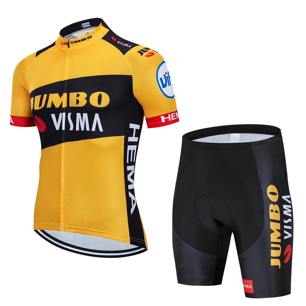2026 Team Edition Cycling Suit Short Sleeve Suit Men's Summer Mountain Bike Road Bike Quick Drying