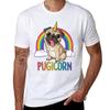 Pugicorn Pug Unicorn T Shirt Kids Women Space Galaxy Rainbow T-Shirt T Shirt for Man Cotton Tshirt 100% T-Shirt