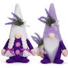 Swedish Dwarfs Lavender Gnomes Figures Plushs Nordic Dwarfs Handmade Plushs Doll Perfect Gift for Women Girl Kids