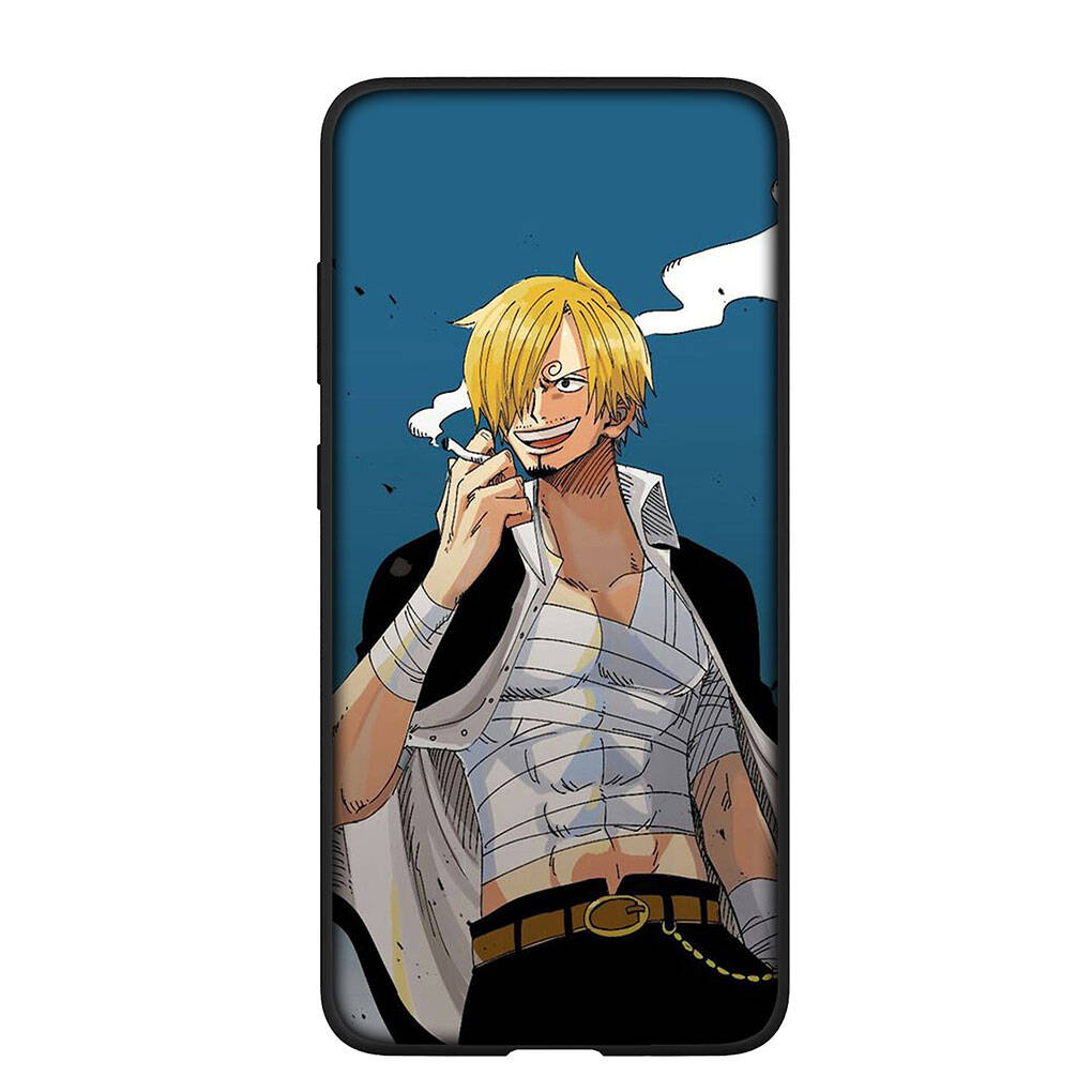 Phone Case for iPhone 17 15 16 Plus Redmi Note 14 12 11 13 Pro Max Huawei P30 P20 Lite OPPO A60 A40 A80 A38 A54 Silicone Luffy One Pieces Sanji Cover