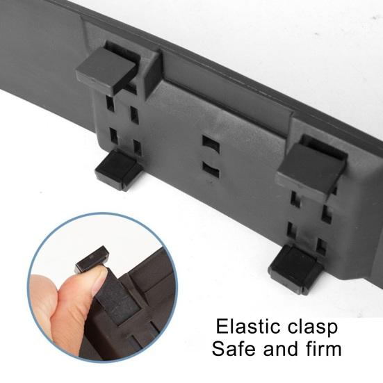 Car Convex Rearview Mirror Interior Clip-on Wide Angle Blind Spot Mirror Simple Installation Anti-glare Panoramic Rear View Mirror