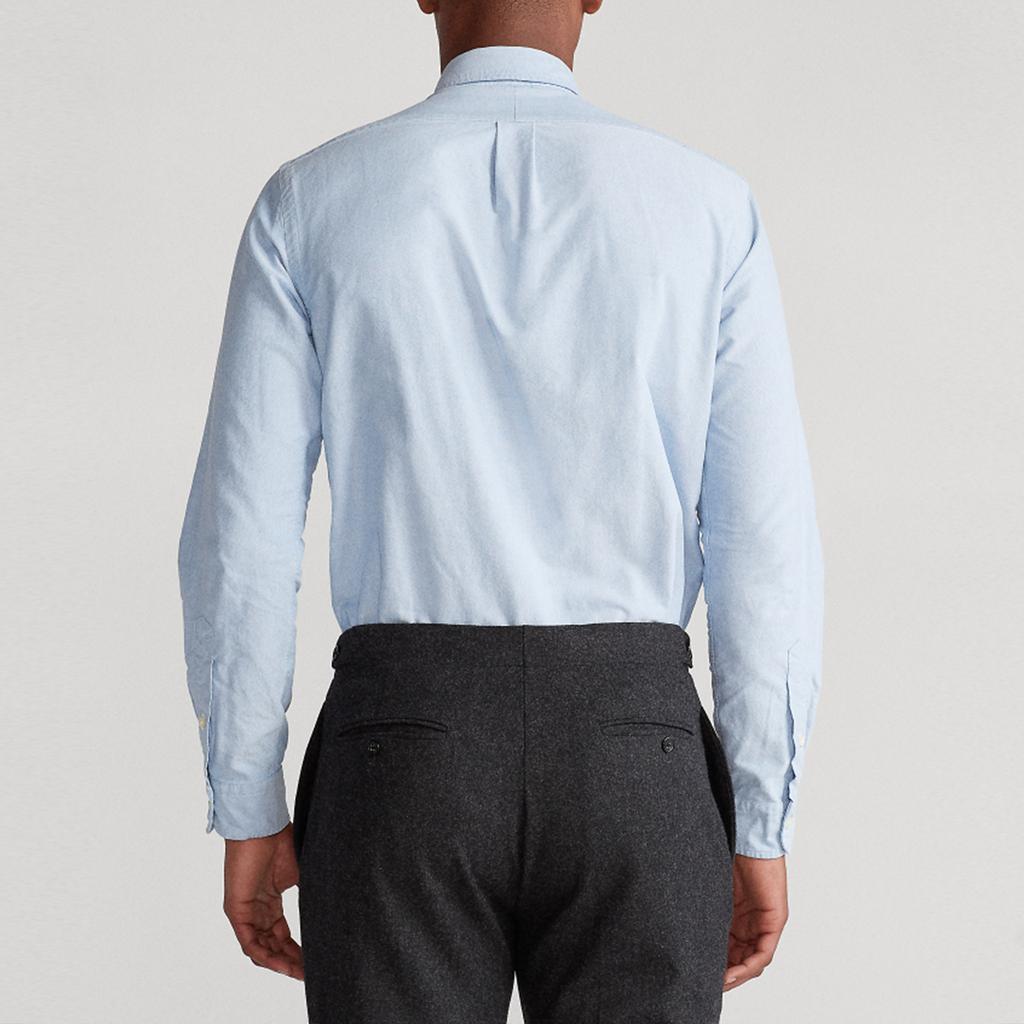 Polo Ralph Lauren Вышитая рубашка свободного кроя на пуговицах с длинным рукавом для мужчин, синяя MNPOWOV16820896-400