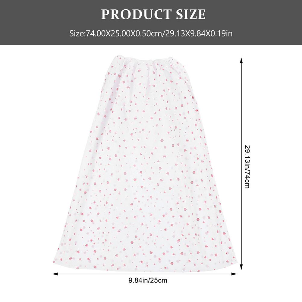 12Pcs High-Quality Thick Non-Woven Disposable Bath Skirts Women Spa Wrap Salon Body Skirt Comfortable One-Time Use Multi-Purpose