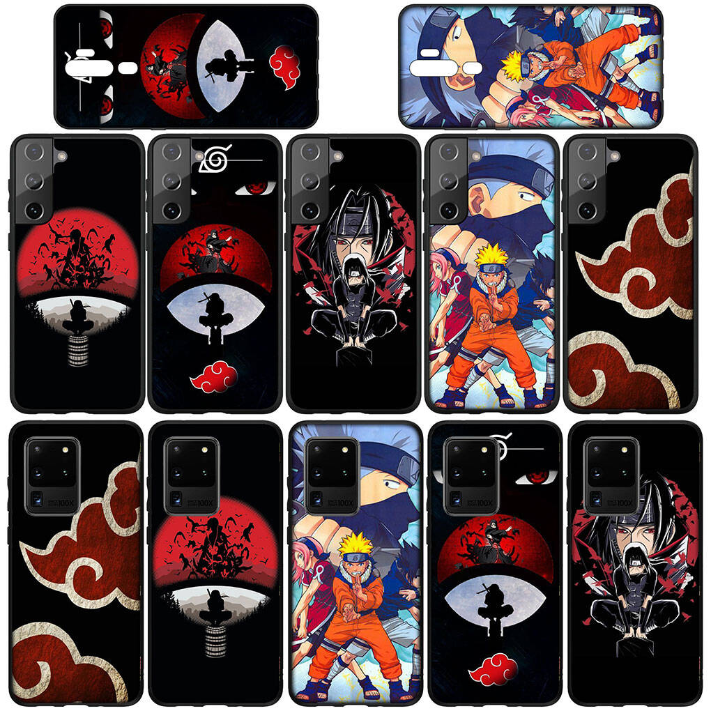 Case for Samsung Galaxy S25 S23 S24 Ultra FE Plus A05 A06 A15 A16 A36 A37 A35 A54 A55 A56 A57 A25 A26 A53 Narutos Poster Itachi Uchiha Akatsuki Cover
