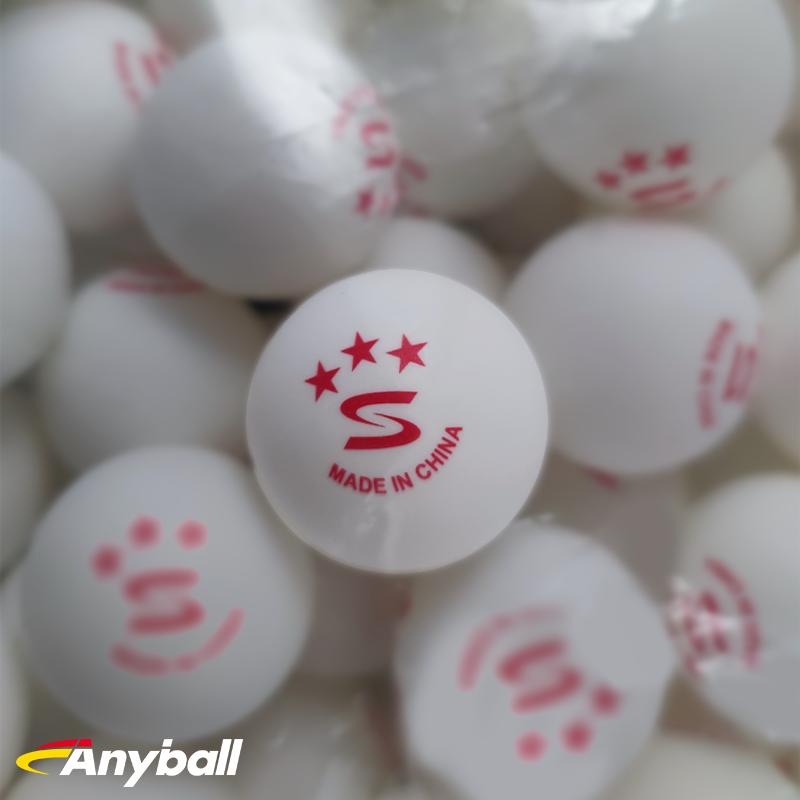 Premium 3-Star High Quality ABS Table Tennis Balls 40mm Diameter Eco-Friendly Widely Used Top for Table Tennis Anyball Pingpong
