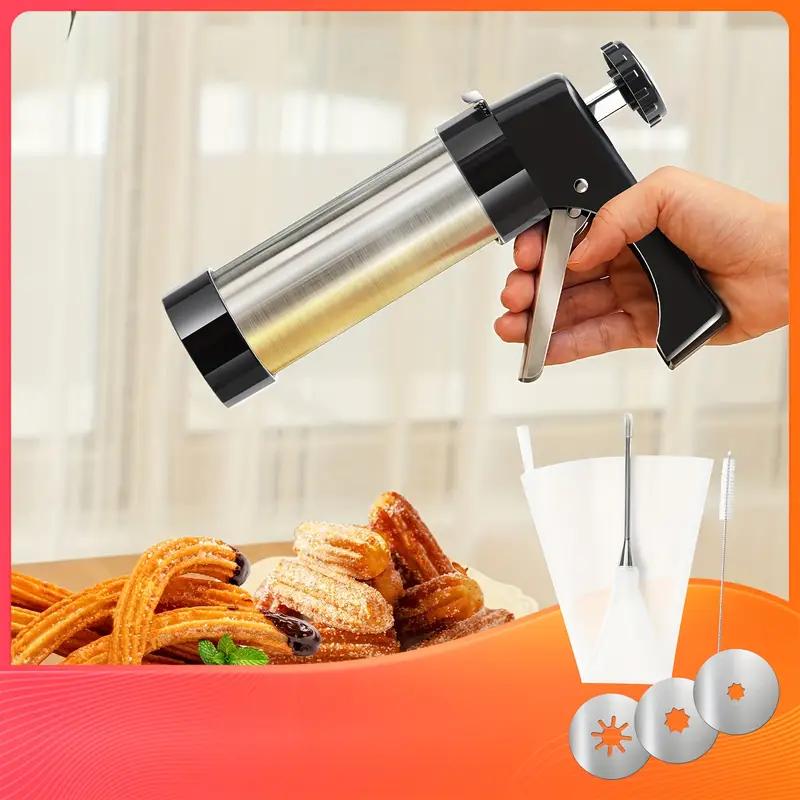 DIY Dessert Decoration Stainless Steel with 8 Nozzles 8/13 Discs Biscuit Maker Cookie Making Cookie Press Gun Kit Cake Mold Machine