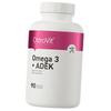 Omega 3 with Vitamins ADEK, Omega 3 + ADEK, 90caps (67250012)