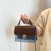 Fashion and Transparent New Personalized Small Square Bag Women's 2025 New Exquisite Commuting Temperament Versatile Messenger Bag