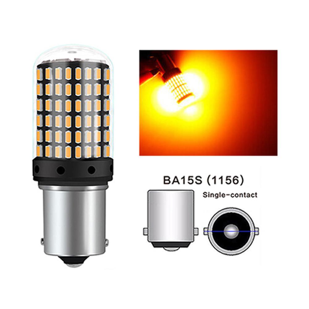 Kebidu T20 7440 W21W 1157 BAY15D Автомобильные светодиодные лампы 1156 BA15S P21W P21-5W 3014 144 Smd без ошибок Canbus указатель поворота стоп-сигнал