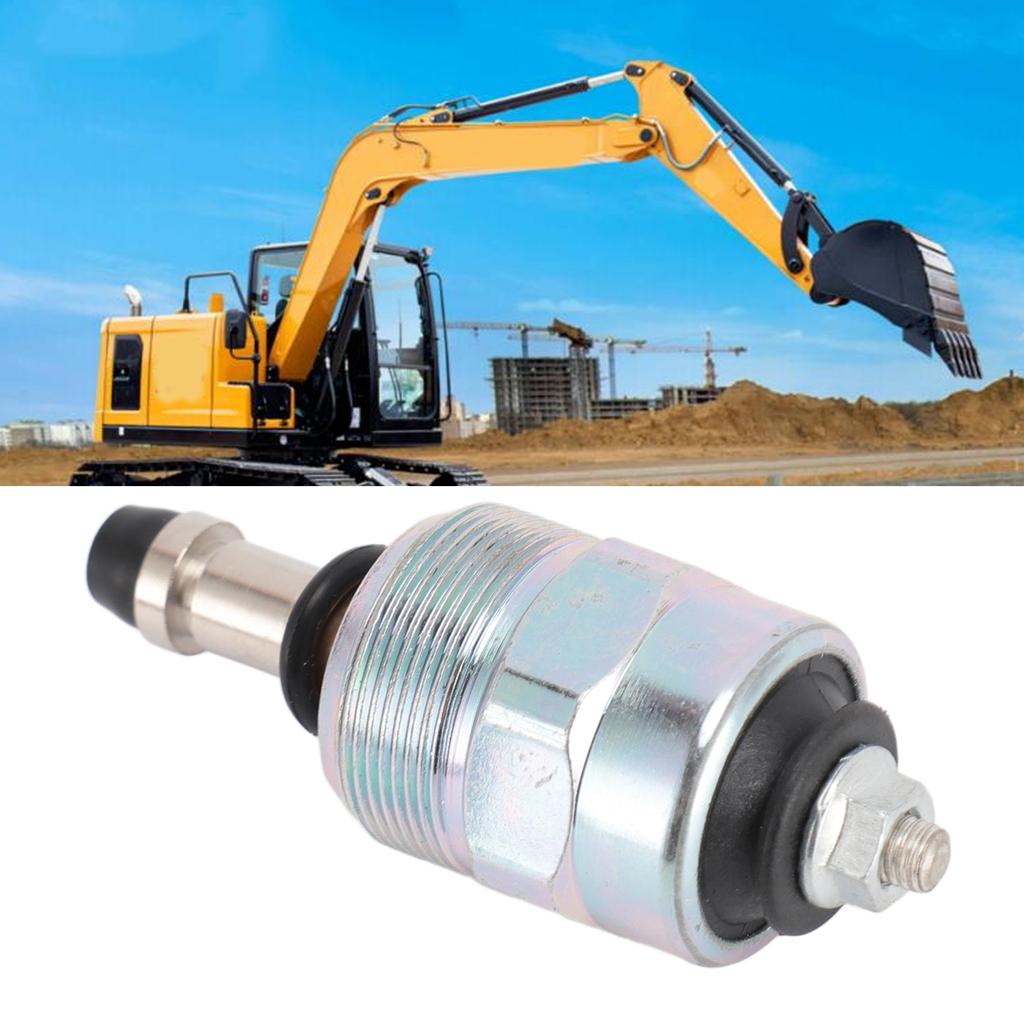 Электромагнитный клапан отключения подачи топлива Инструмент для остановки двигателя при возникновении пламени для экскаватора Isuzu