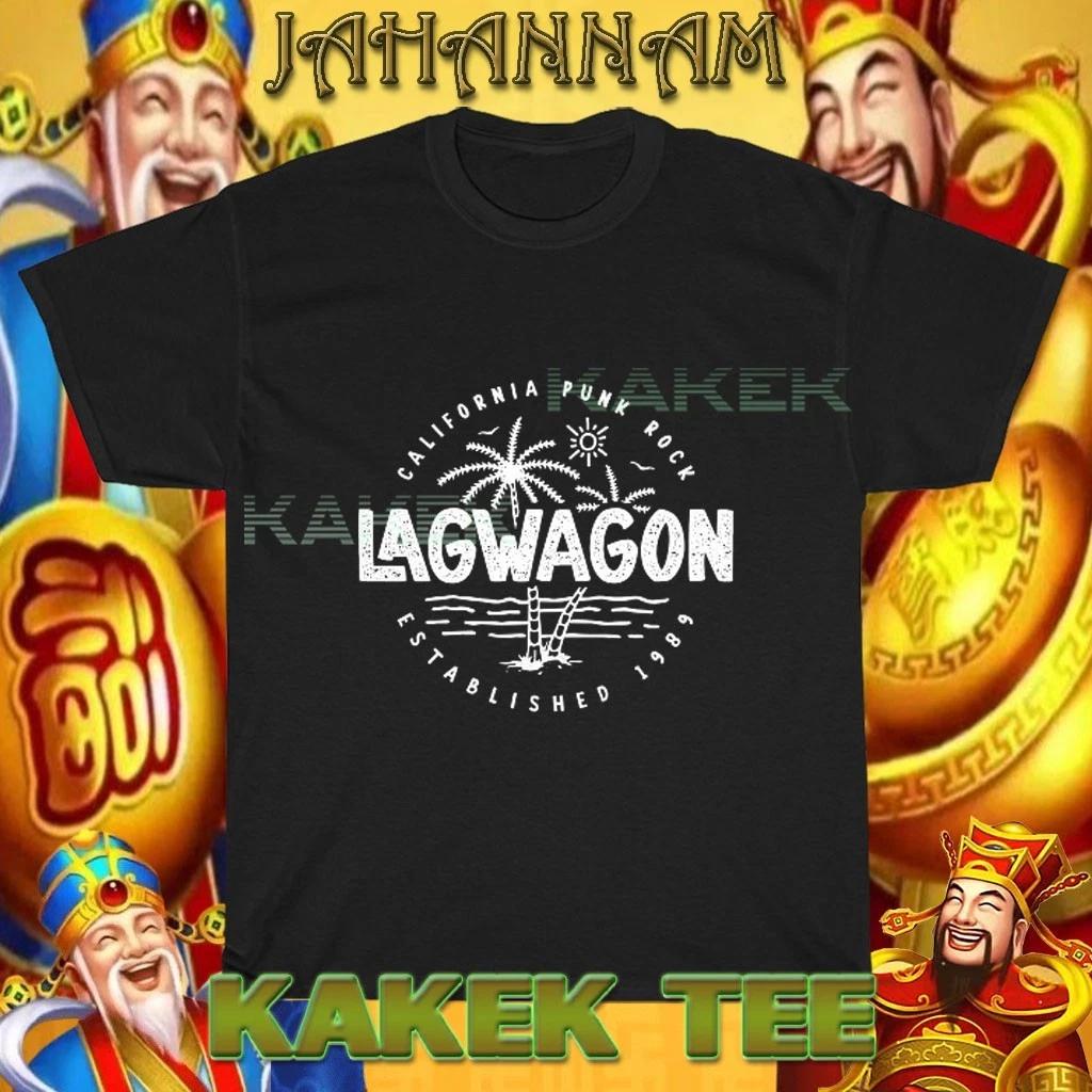 Новая футболка Lagwagon Логотип Американская футболка Смешная Размеры от S до 5XL