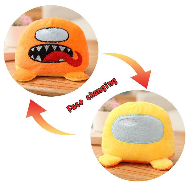 Reversible Side Double Stuffed Toy Kids Kawaii Animal Cute Plush Doll