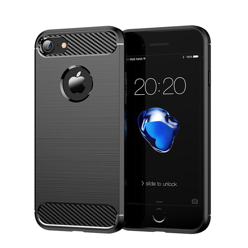 Чехол для iPhone 7 Чехол для iPhone 7 Противоударный оригинальный TPU Роскошный силиконовый матовый резиновый защитный чехол для телефона для iPhone 7
