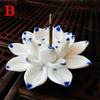 Home Decoration Creative Gifts Lotus Incense Stick Ceramic Sandalwood Stove Home Teahouse Office Decor Aromatherapy Stove