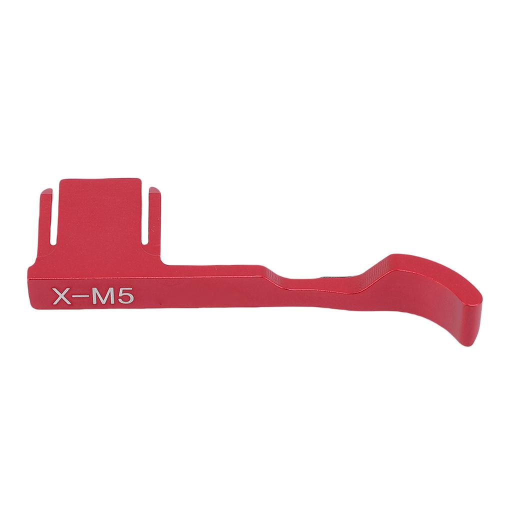 Camera Thumb Grip Fit for X M5 Ergonomic CNC Processing Aluminum Alloy Camera Thumb Rest Handle Red