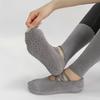 Breathable Fabric Grip Pilates Socks Mid Tube Length Harajuku Street Socks  Casual Wear