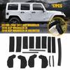 17 шт. Комплект уплотнителей для ремонта течи жесткой крыши для Jeep Wrangler JK 2007-2018 68026937AB EA