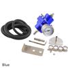 Universal Aluminum 0-140 Psi Adjustable Fuel Pressure Regulator+Gauge+Hose Kits